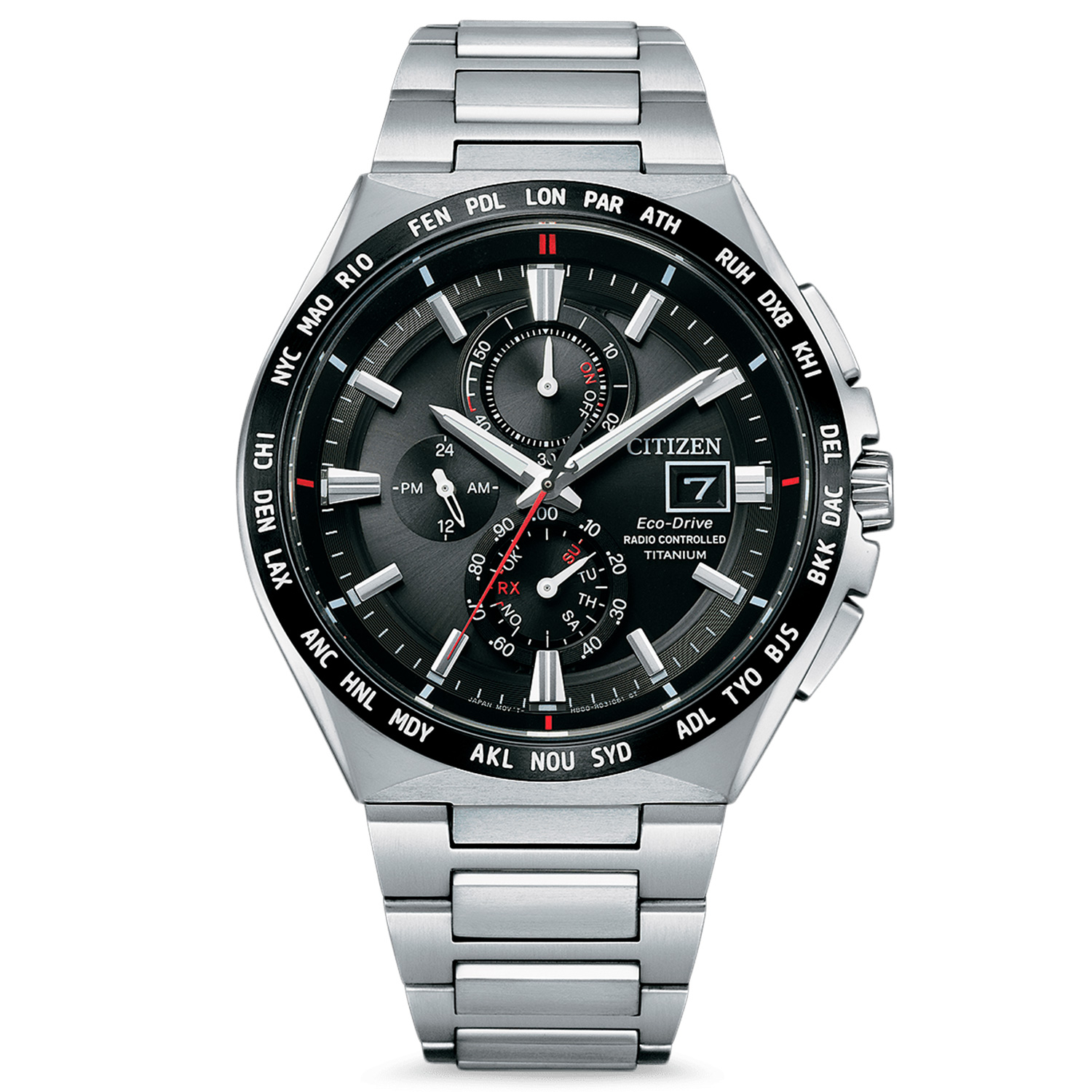 Citizen Eco-Drive Radiocontrolled Titanium AT8234-85E - Ditu 