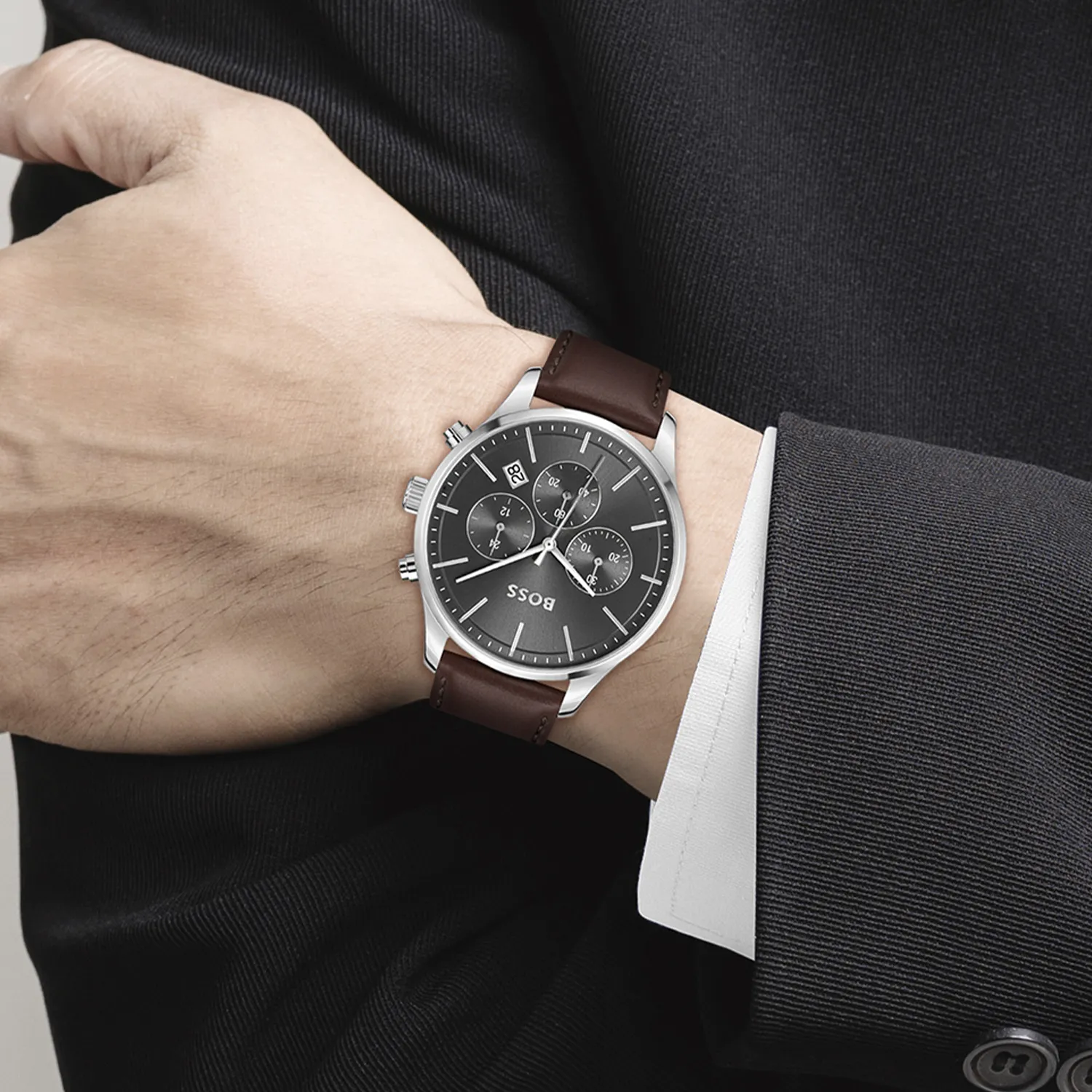 Watches Boss Uhr Boss Mens Watches Stainless Steel Neue Hugo Boss