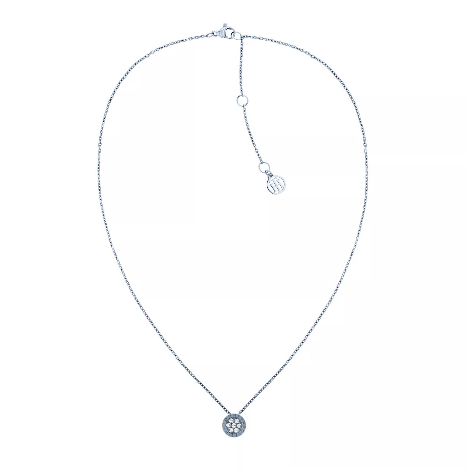 Tommy Hilfiger Crystal Ice Halskette Rostfreier Stahl 278073