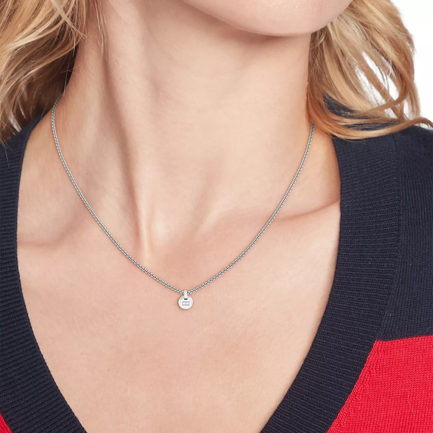 Tommy Hilfiger Layered Halskette Rostfreier Stahl 2780849 -