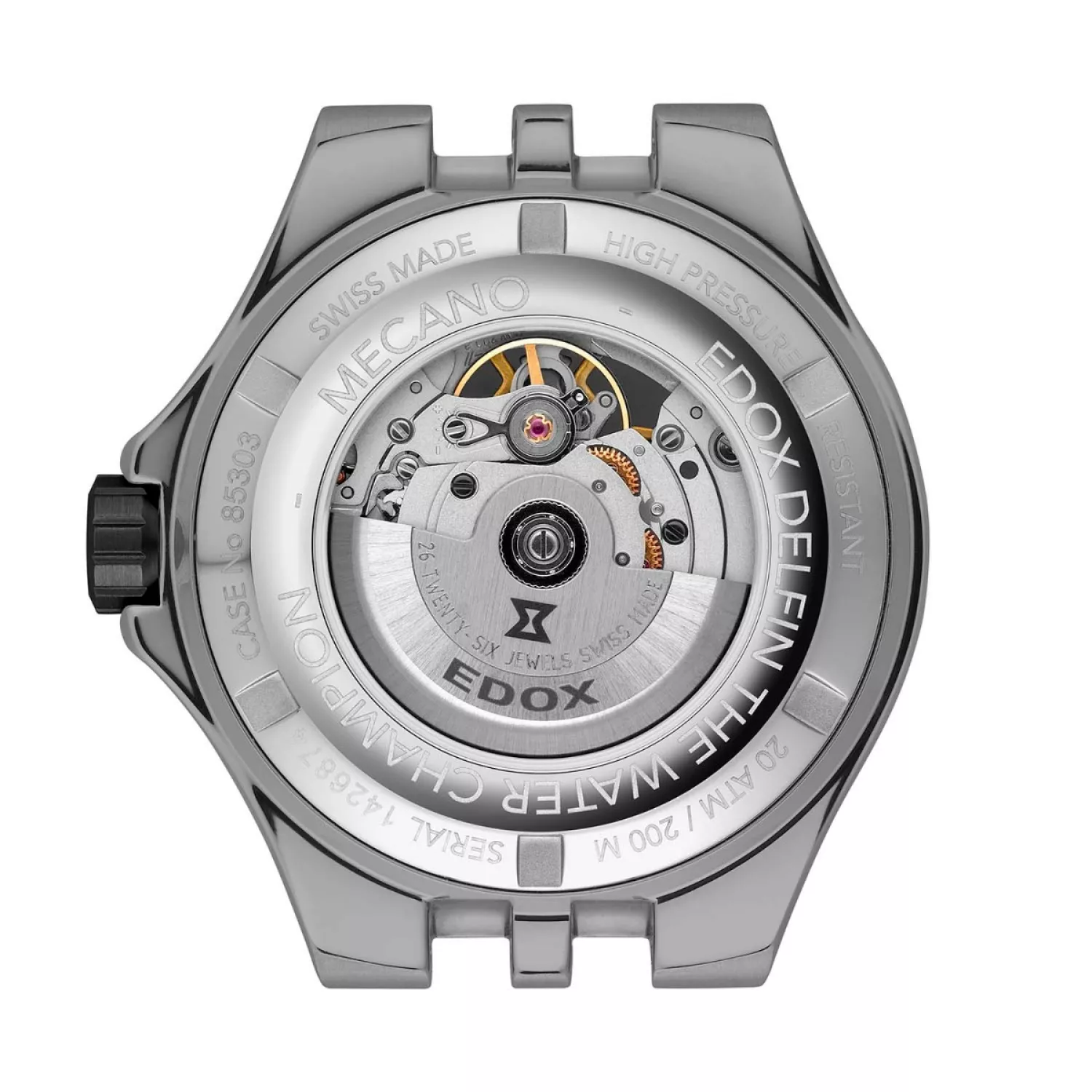 Edox Delfin Mecano Automatic 85303-357GNCAV-VONB Ditur