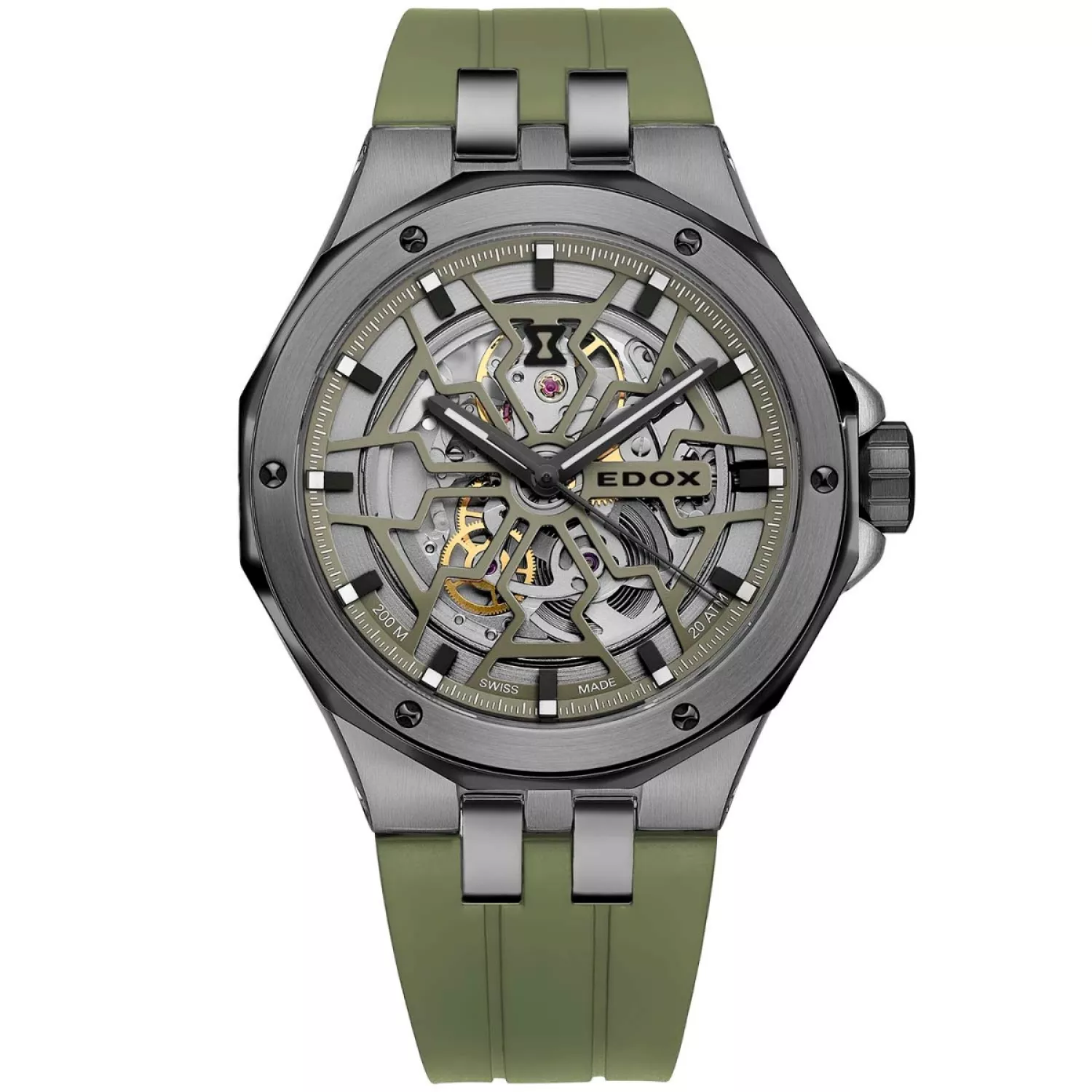 Edox Delfin Mecano Automatic 85303-357GNCAV-VONB Ditur