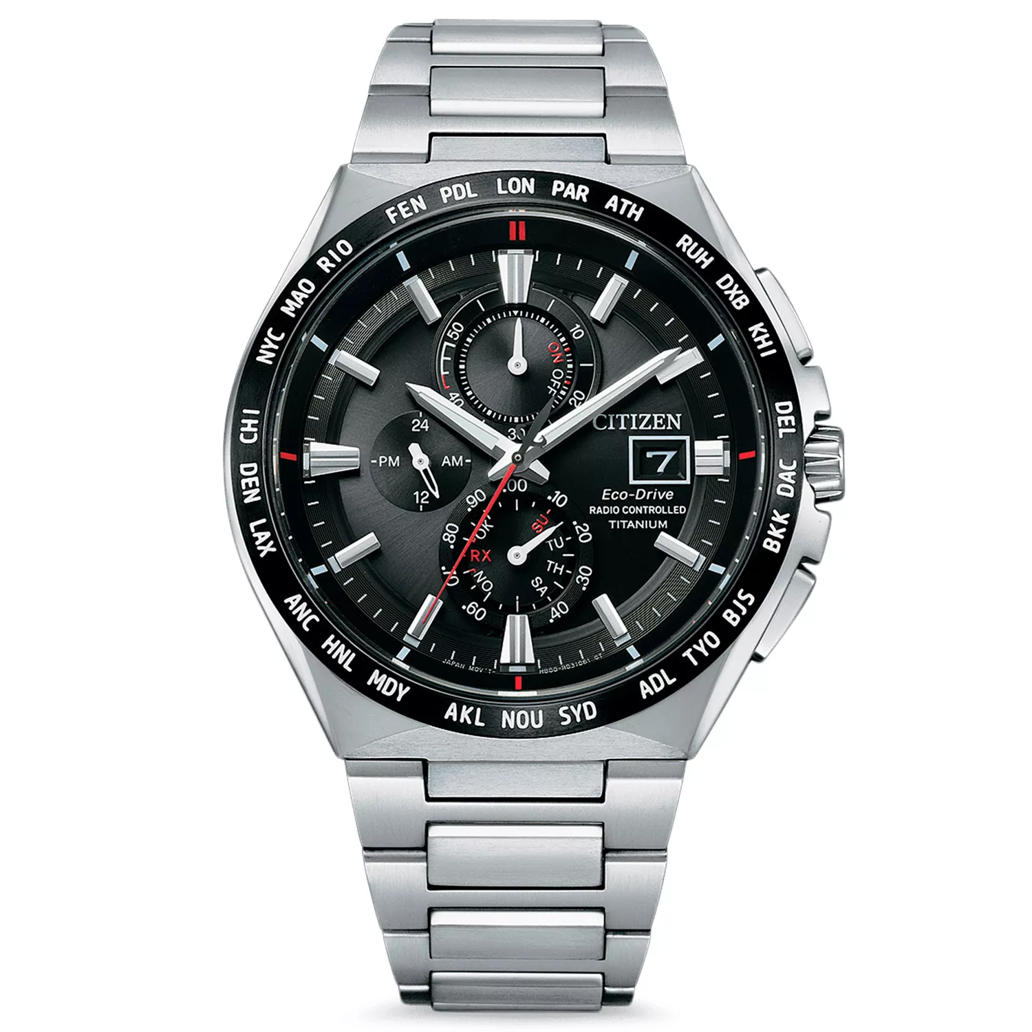 Citizen Eco-Drive Radiocontrolled Titanium AT8234-85E - Ditu 