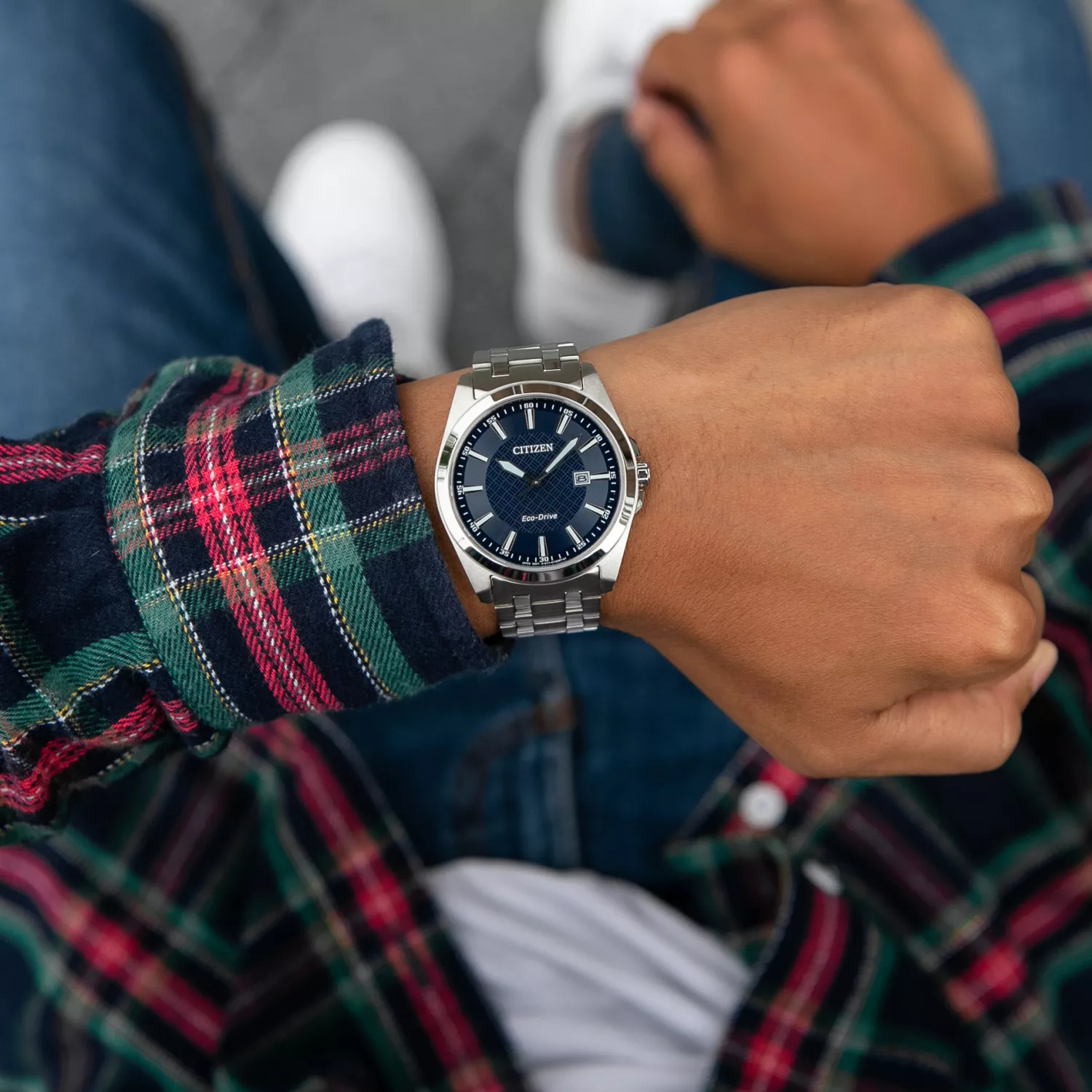 Montre Citizen BM7108-81E Homme - Éco-Drive Solaire - Verre Saphir - Étanche 100m - Boîtier 41mm