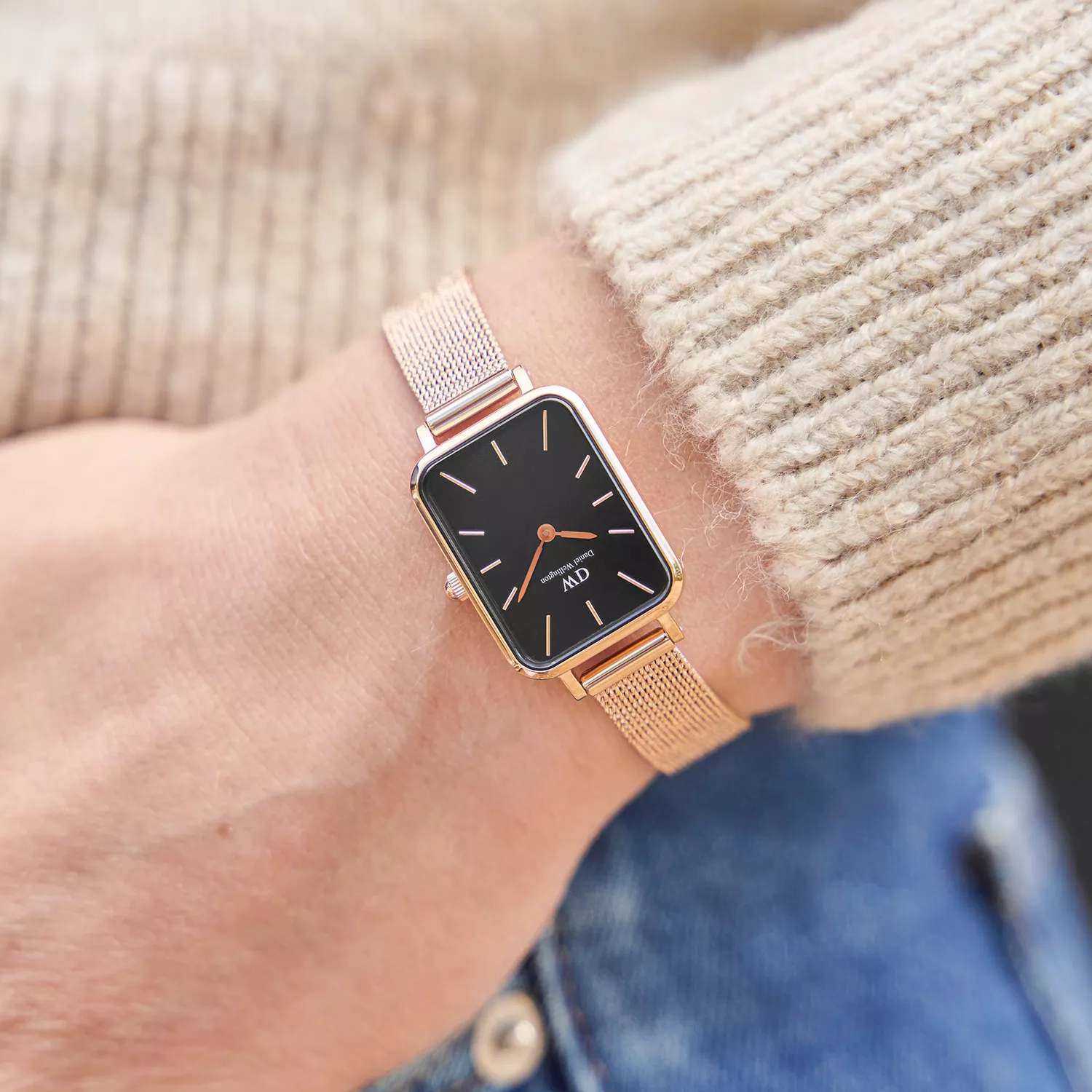Damenuhr Daniel Wellington Uhren Erfahrungen Petite ?Goldene Mesh