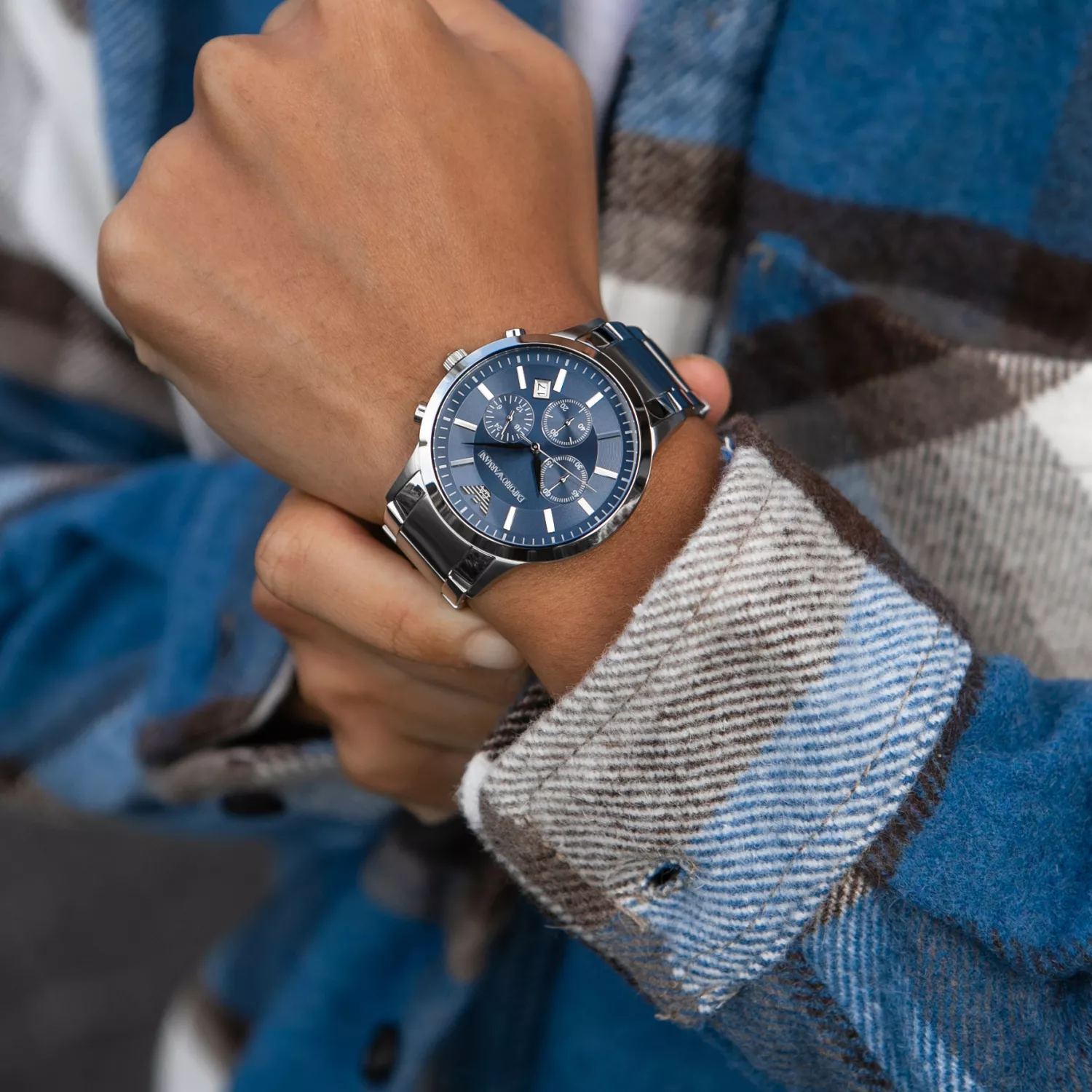 Emporio Armani Renato Armani Uhr Mit Gravur Uhren Armani Christ