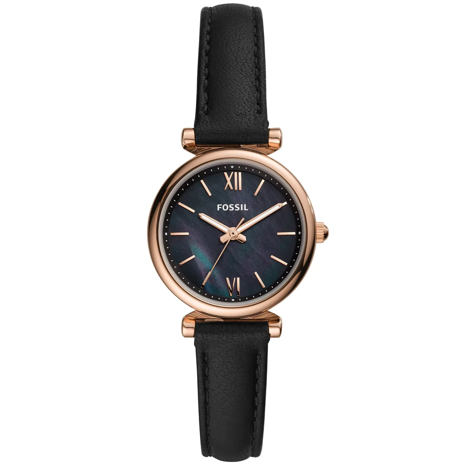 Fossil Uhren Fossil Damenuhr Schwarz Glitzer Fossil Watch Fossil