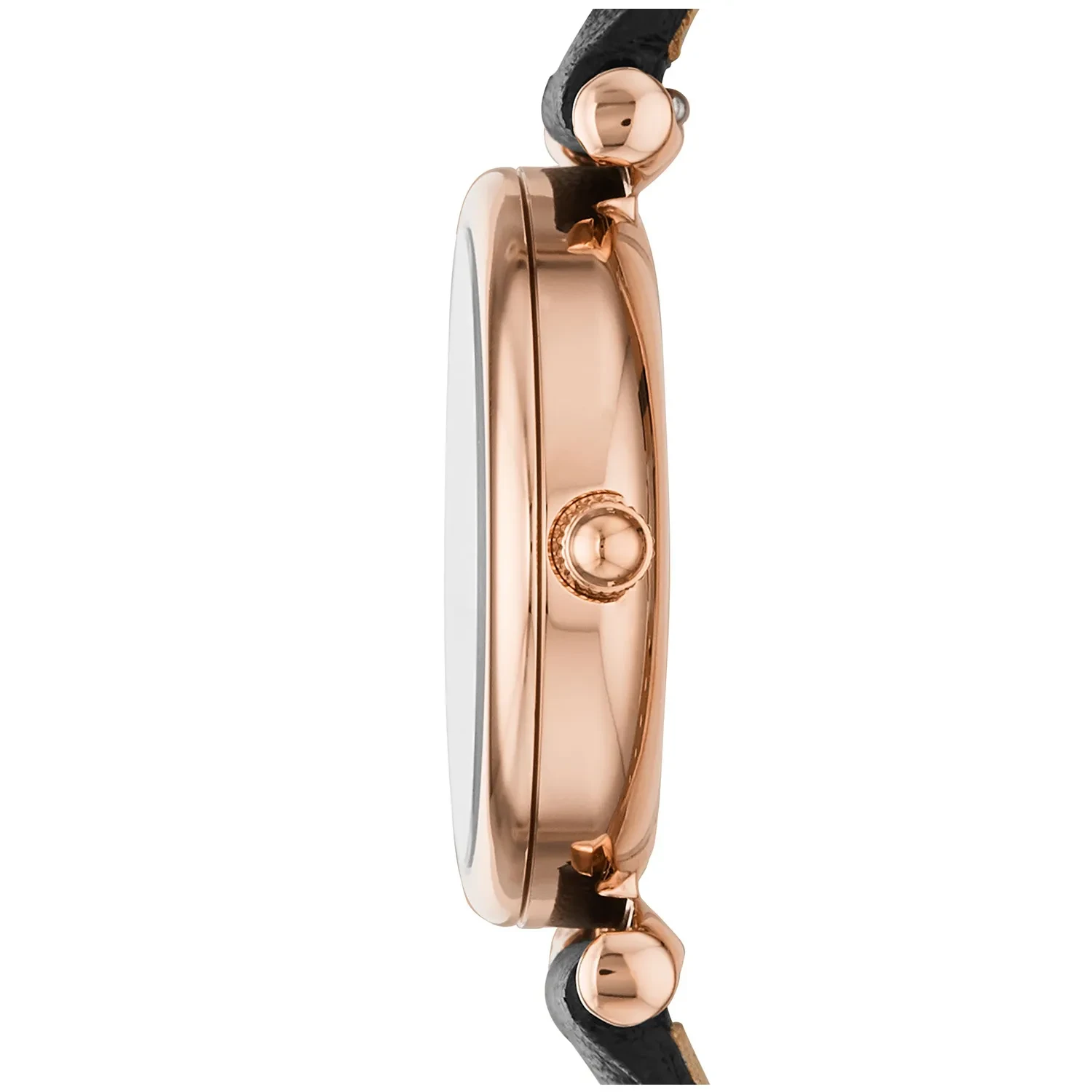 Stainless Steel Fossil Carlie Mini Schwarz Steel Mesh Watch Mini