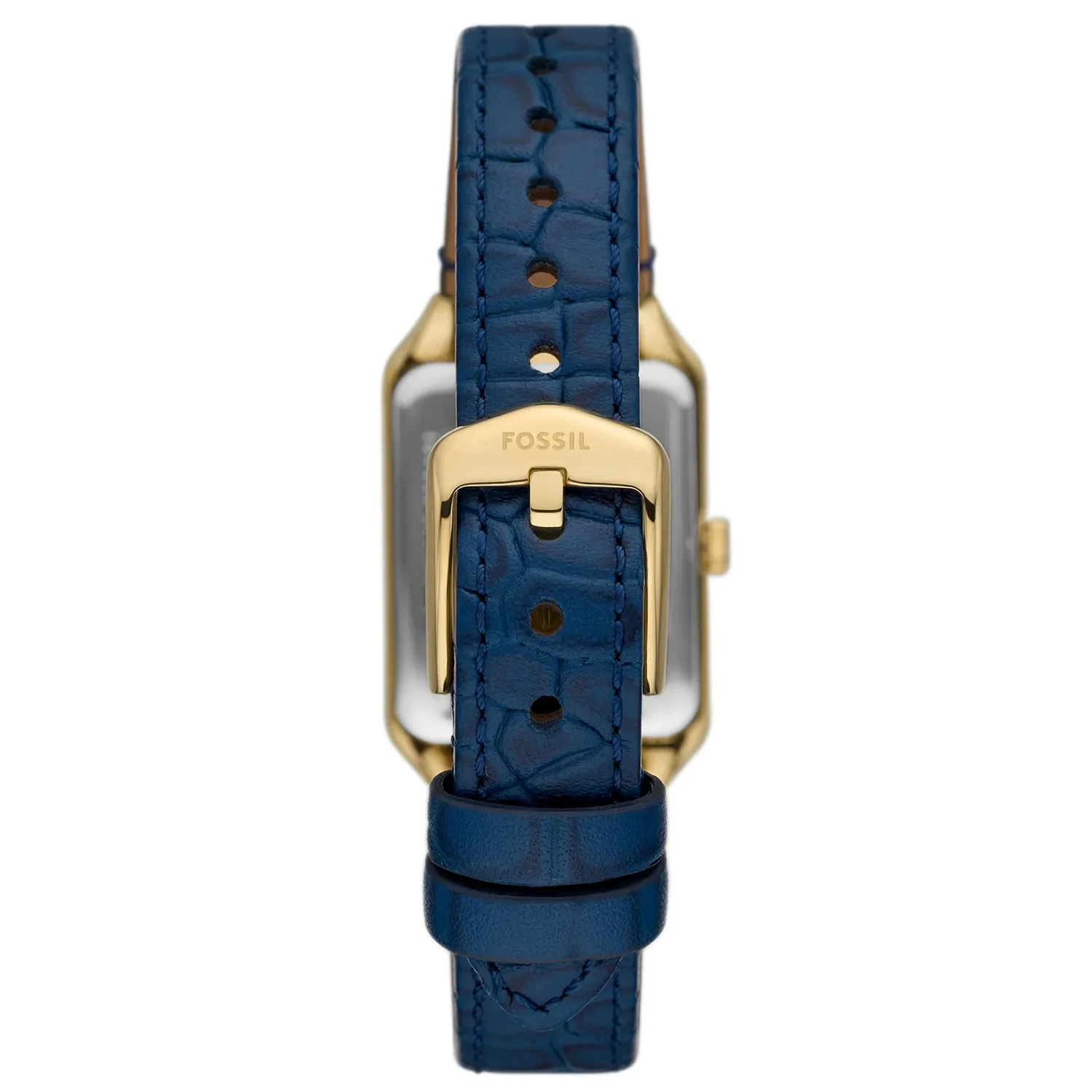 Strap Fossil Damenuhr Blau Leder Fossil Damen Fossil Blaue