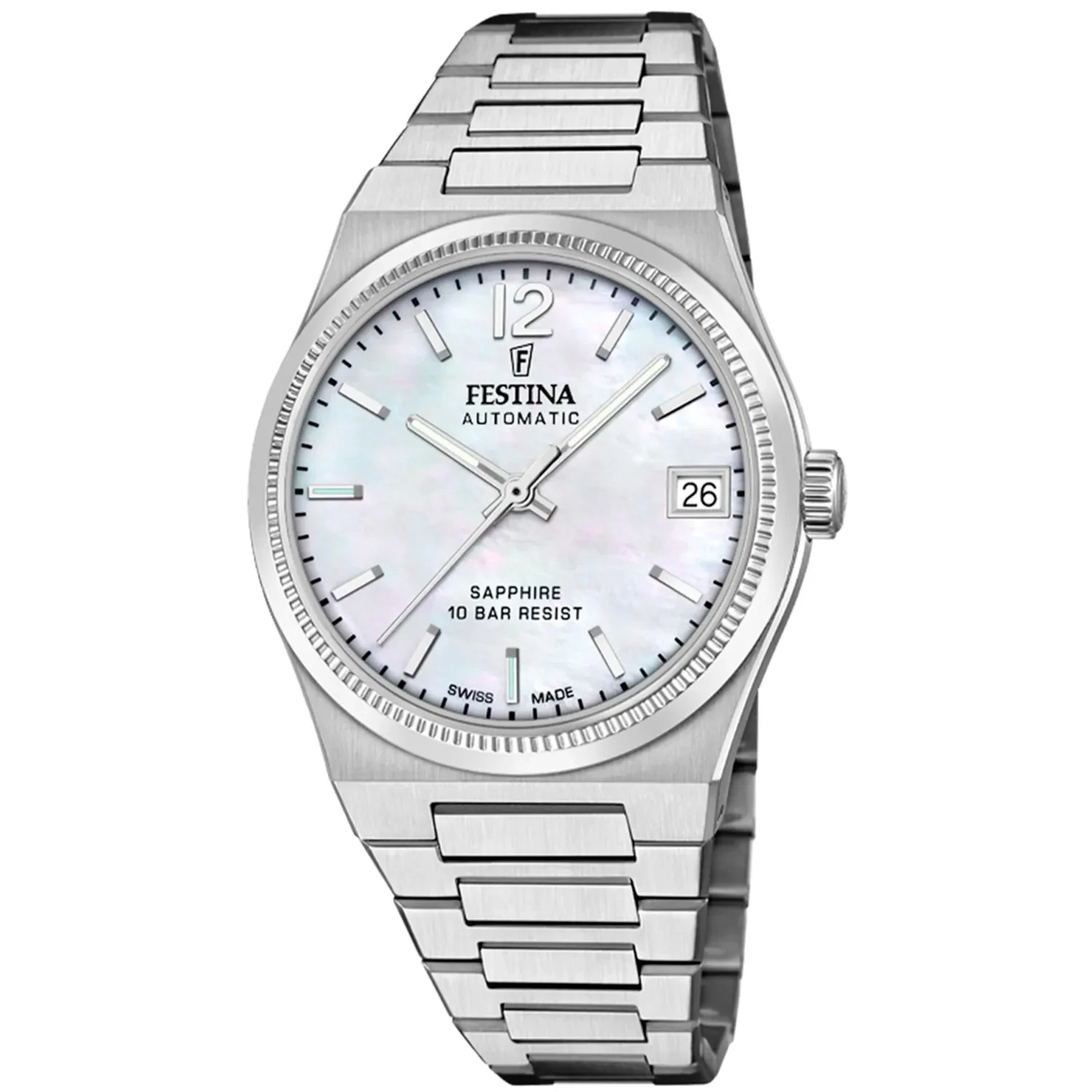 Festina Swiss Made Automatic Sapphire Lady F20029/1 Ditur