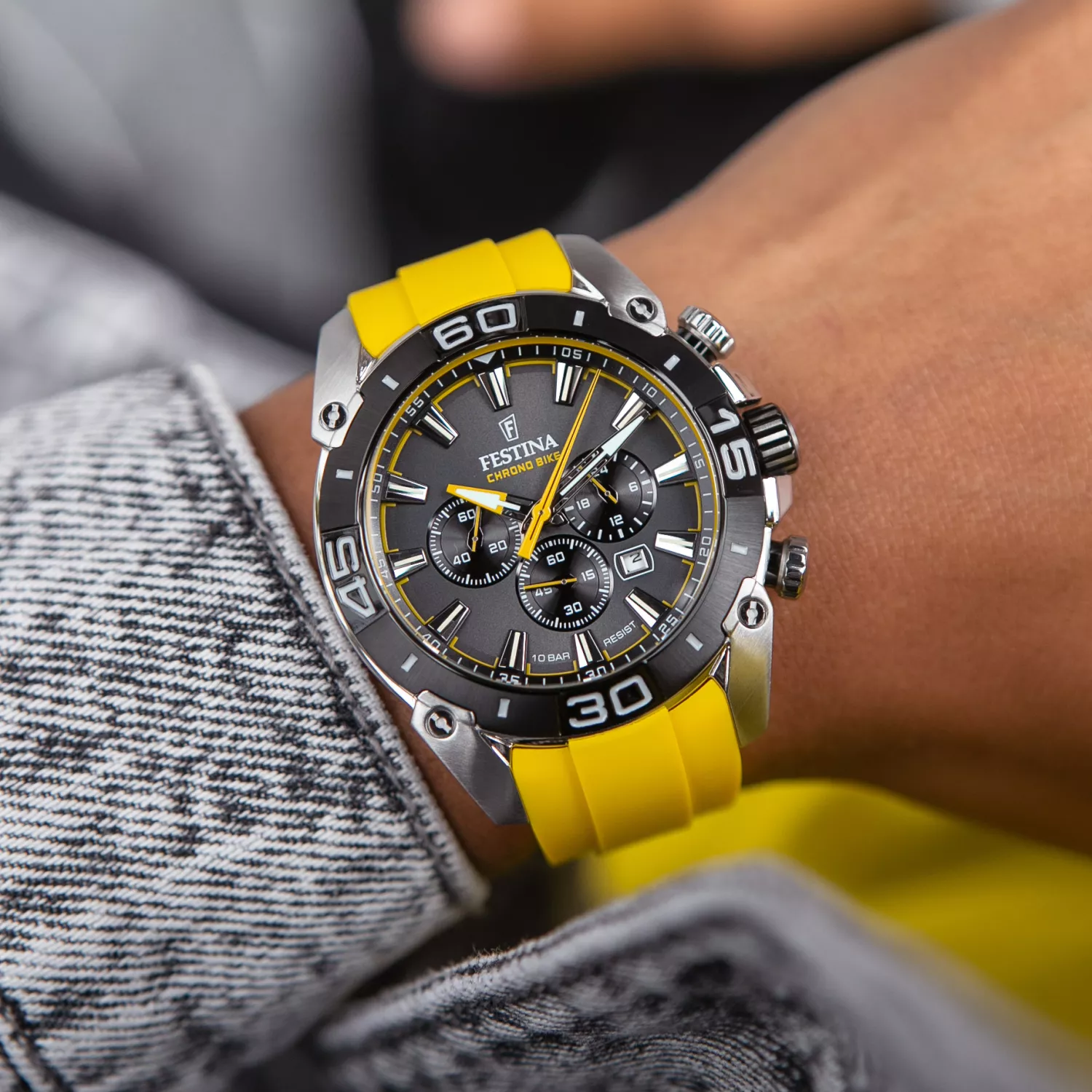 Festina Chrono Bike Gelb Festina Chrono Bike F20544/7 Ditur