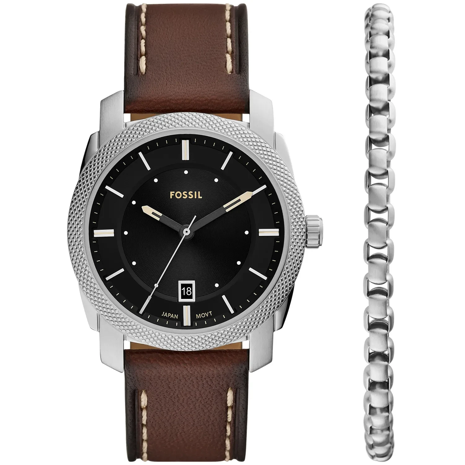 Fossil Fs4656 Fossil Herrenuhr Braun Leder Fossil Watch Fossil