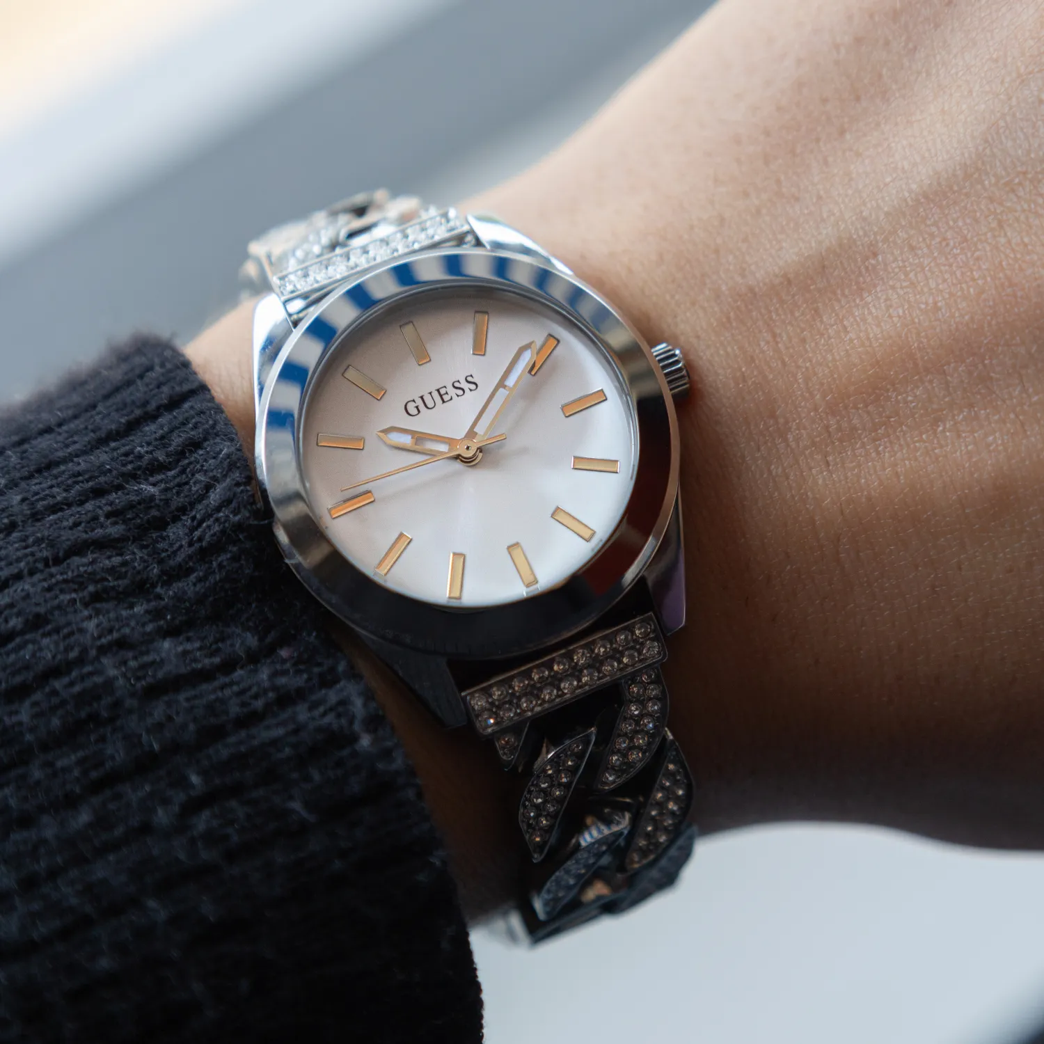 Guess Damenuhr Ersatzglieder FÃ¼r Guess Uhr Guess Night Life