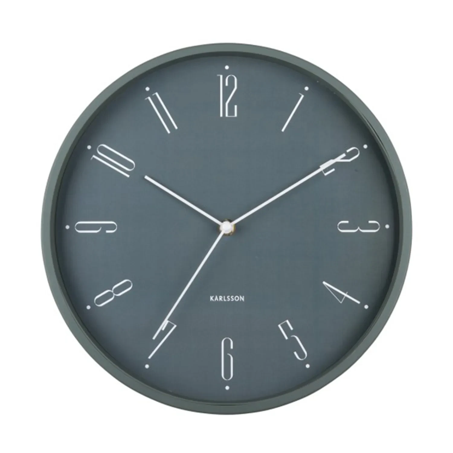 Karlsson Regal Numbers Wanduhr KA5988GR