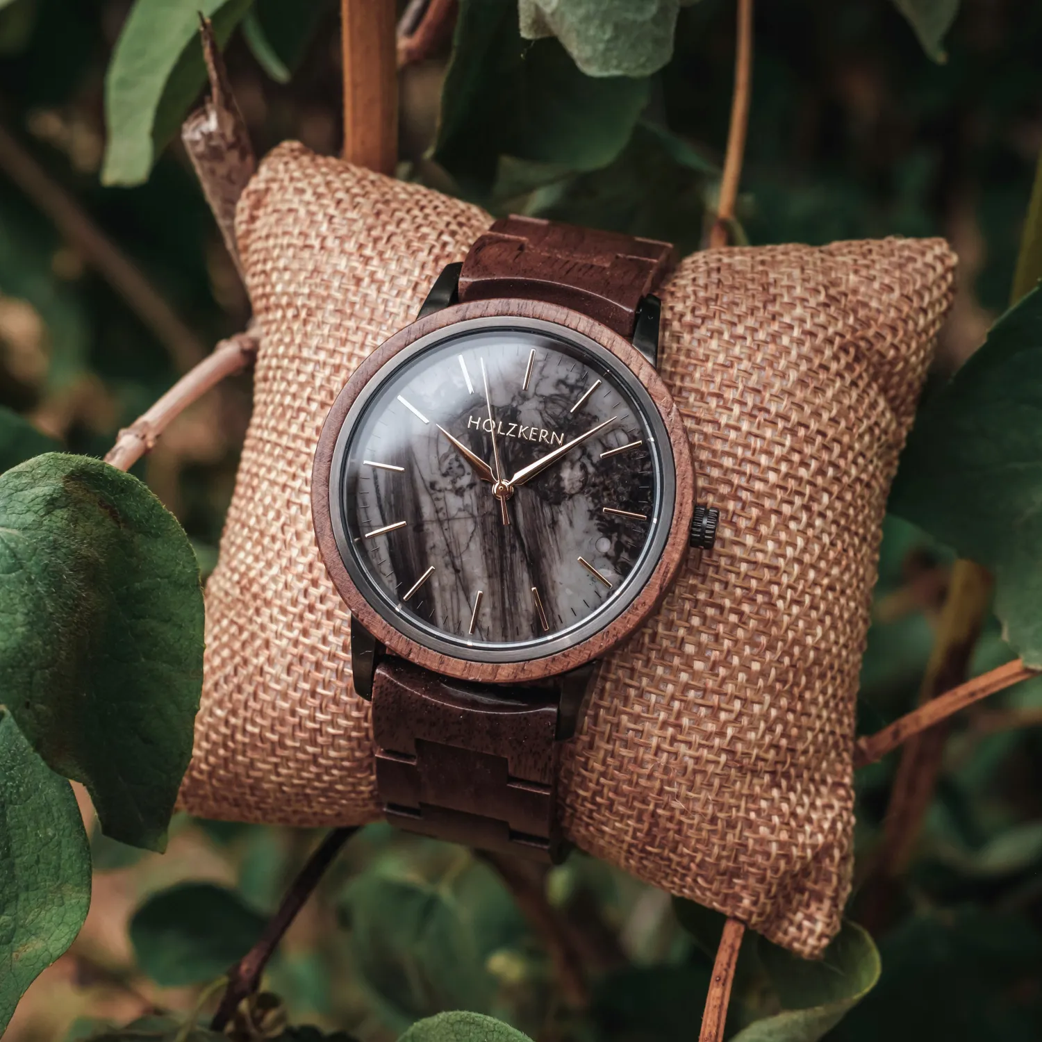 Holz Armbanduhr Holzkern Uhr Gravur Holzuhr Holzkern Uhren