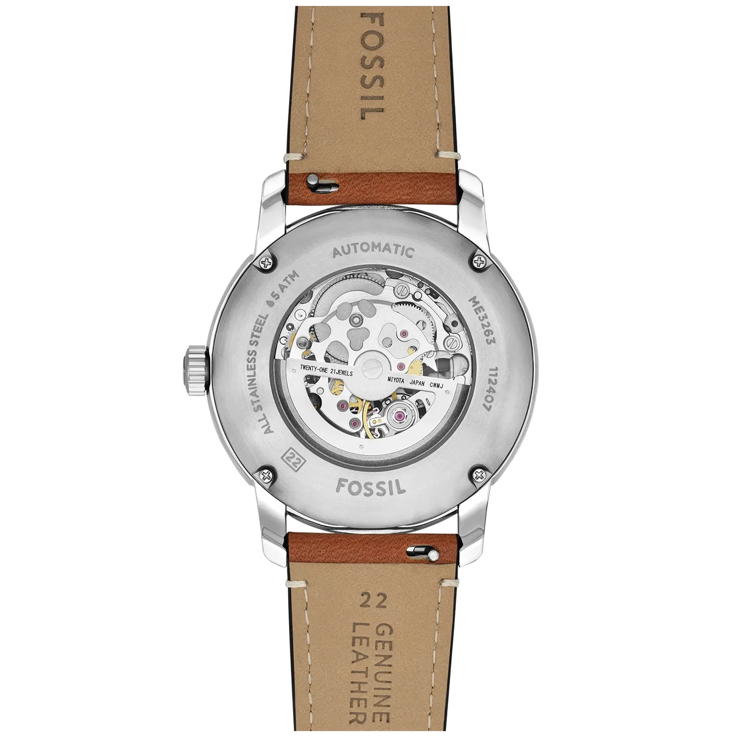 Fossil Me3110 Fossil Herrenuhr Townsman Automatik Armbanduhr