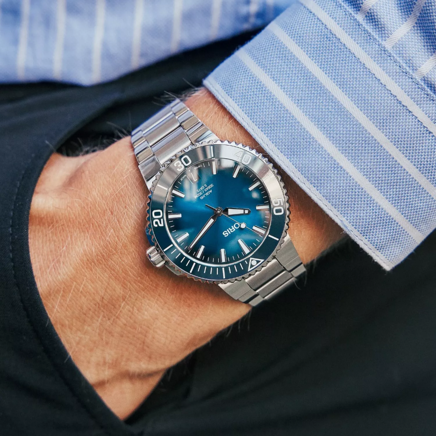 oris aquis date calibre 400 41.5