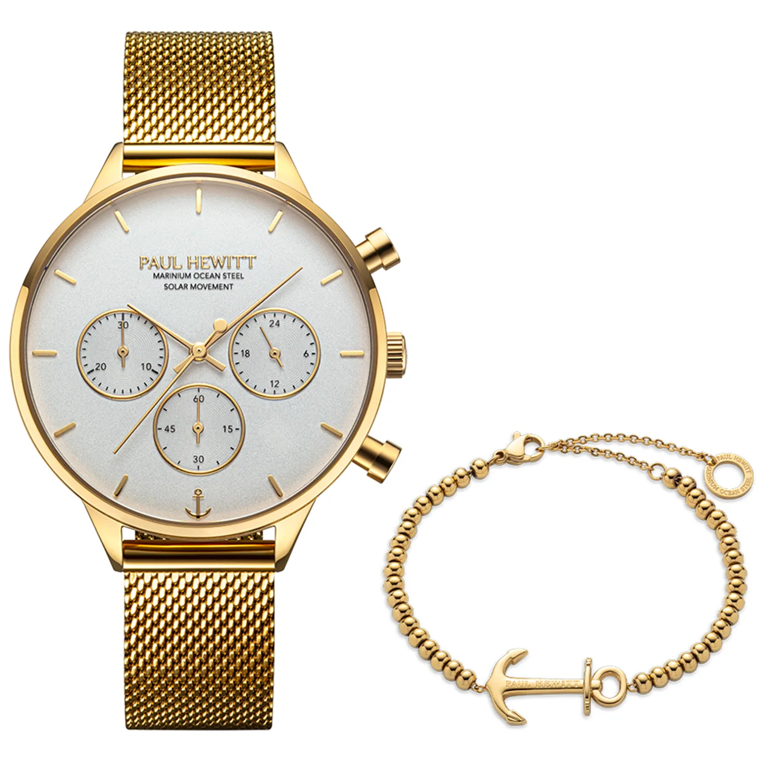 Hewitt Damenuhr Paul Hewitt Set Uhr Und Armband Paul Hewitt Uhr