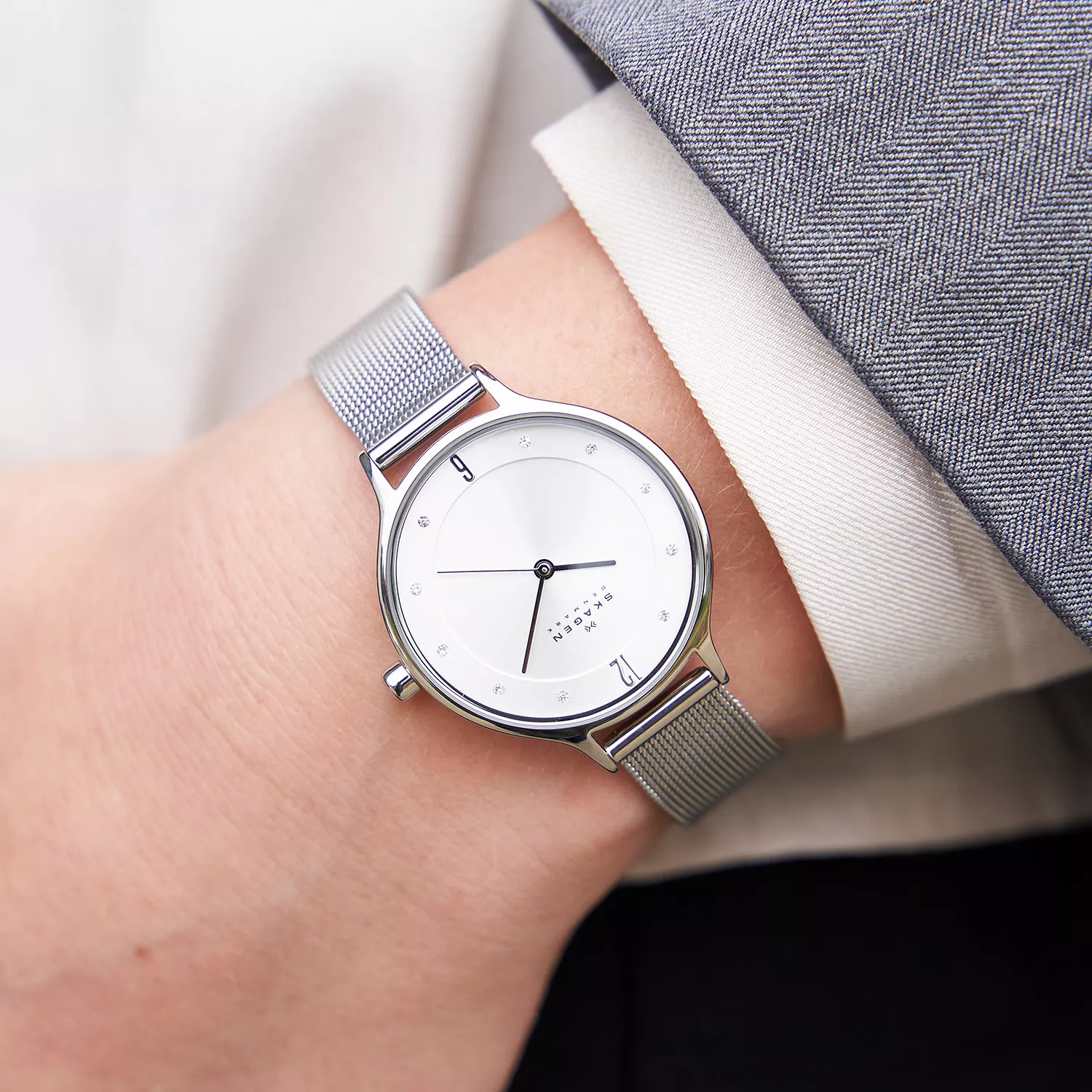 Armbanduhr Skagen Herrenuhr Skagen Damenuhr Leder Skagen Denmark