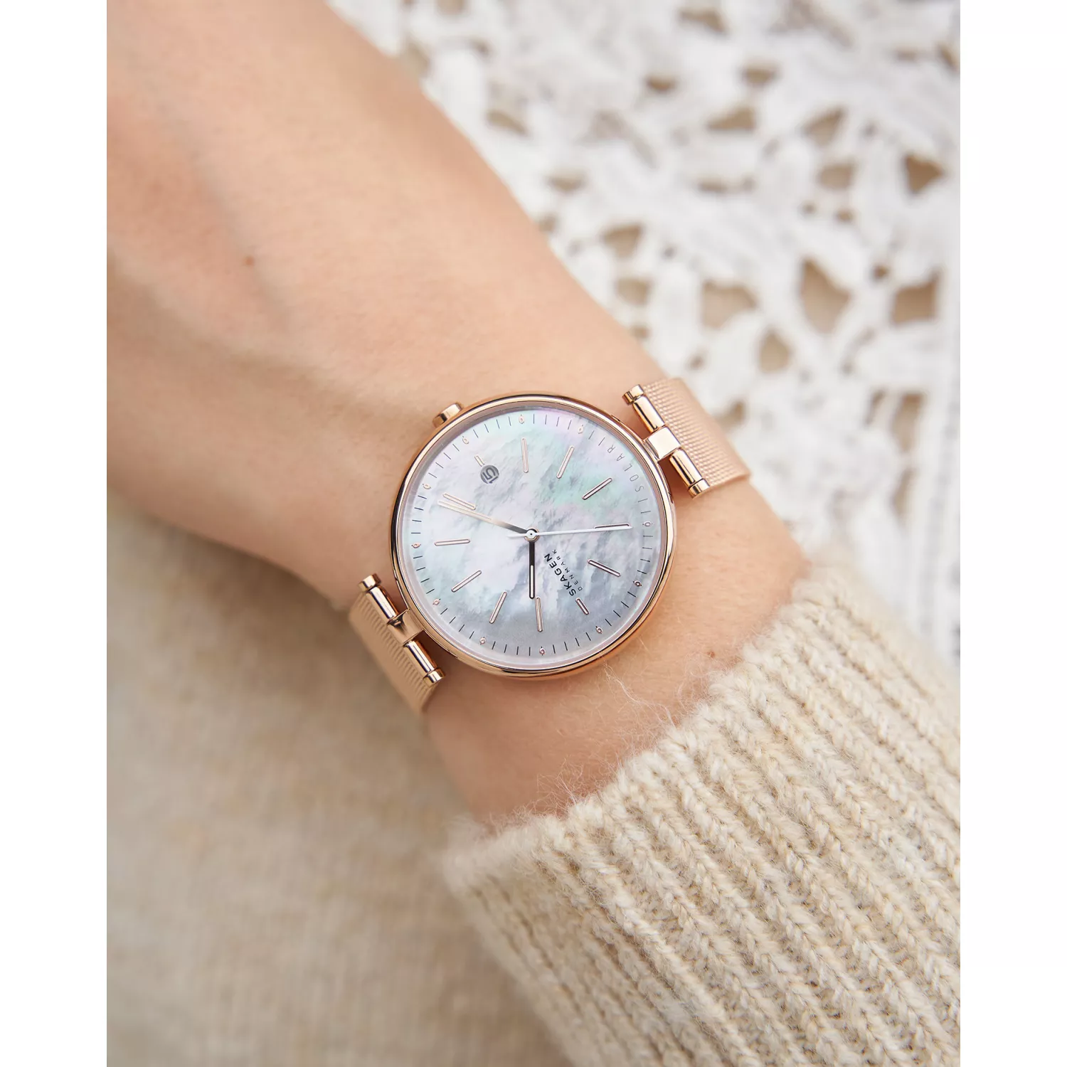 Skagen Denmark Skagen Damenuhr Armband Wechseln Batterie Wechseln