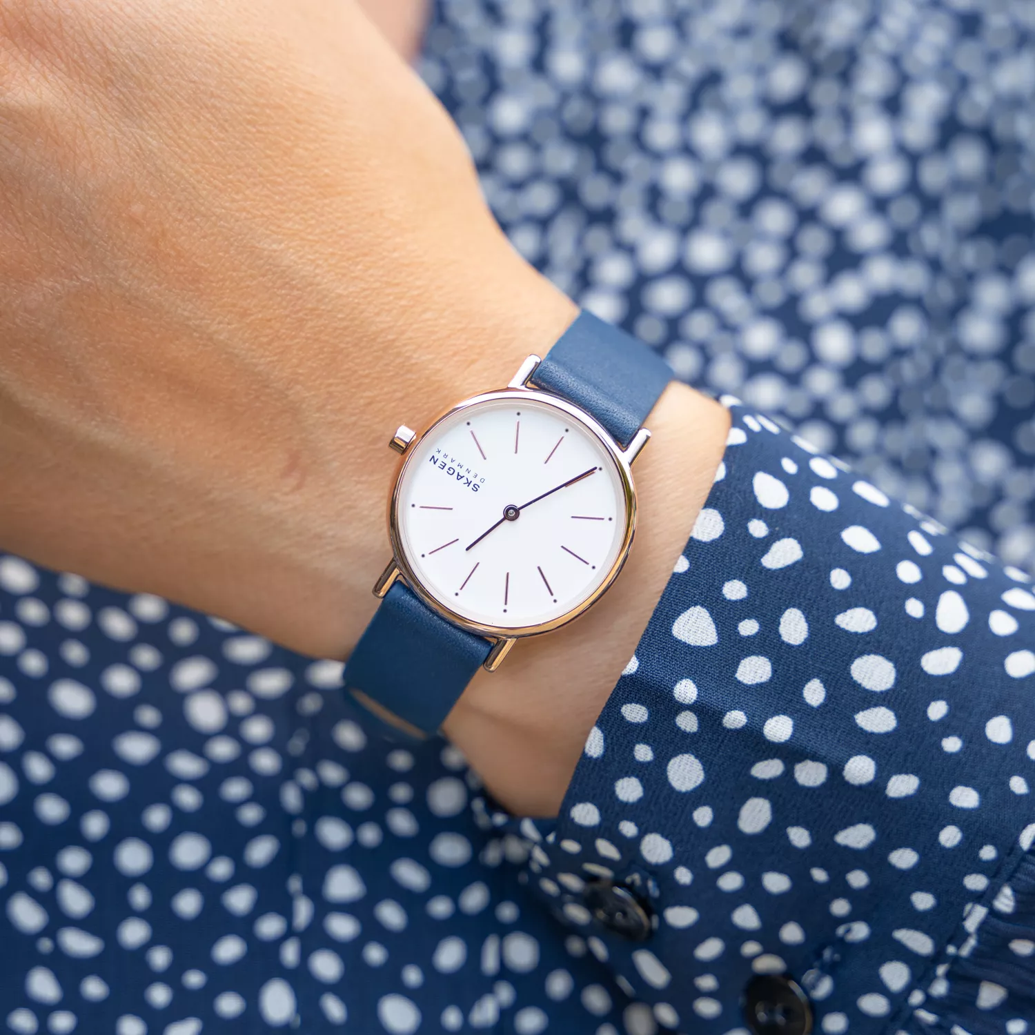 Skagen Uhr Skagen Armband Blau Skagen Uhren Damen Armband Skagen