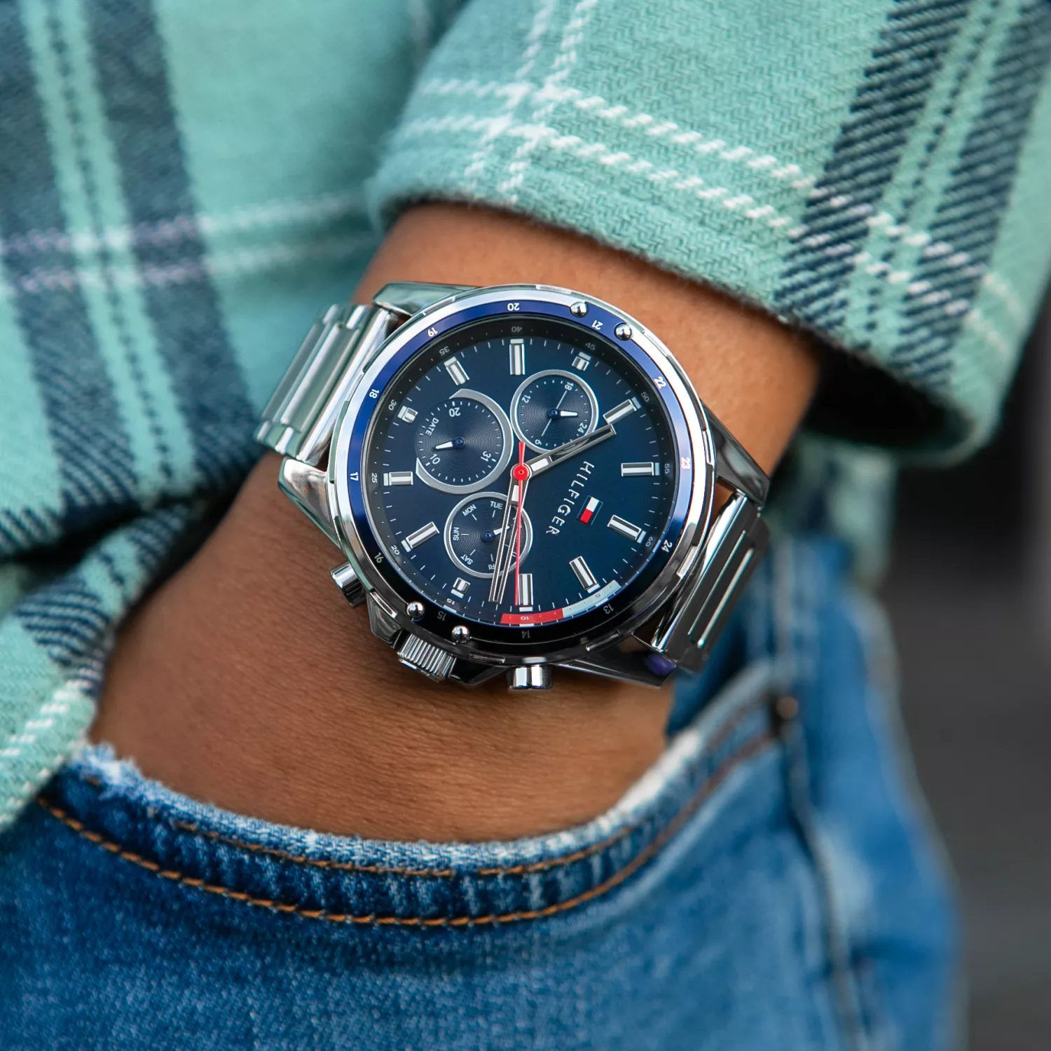 Quarz Uhr Tommy Hilfiger Uhr Billig Tommy Hilfiger 1791788 Ditur