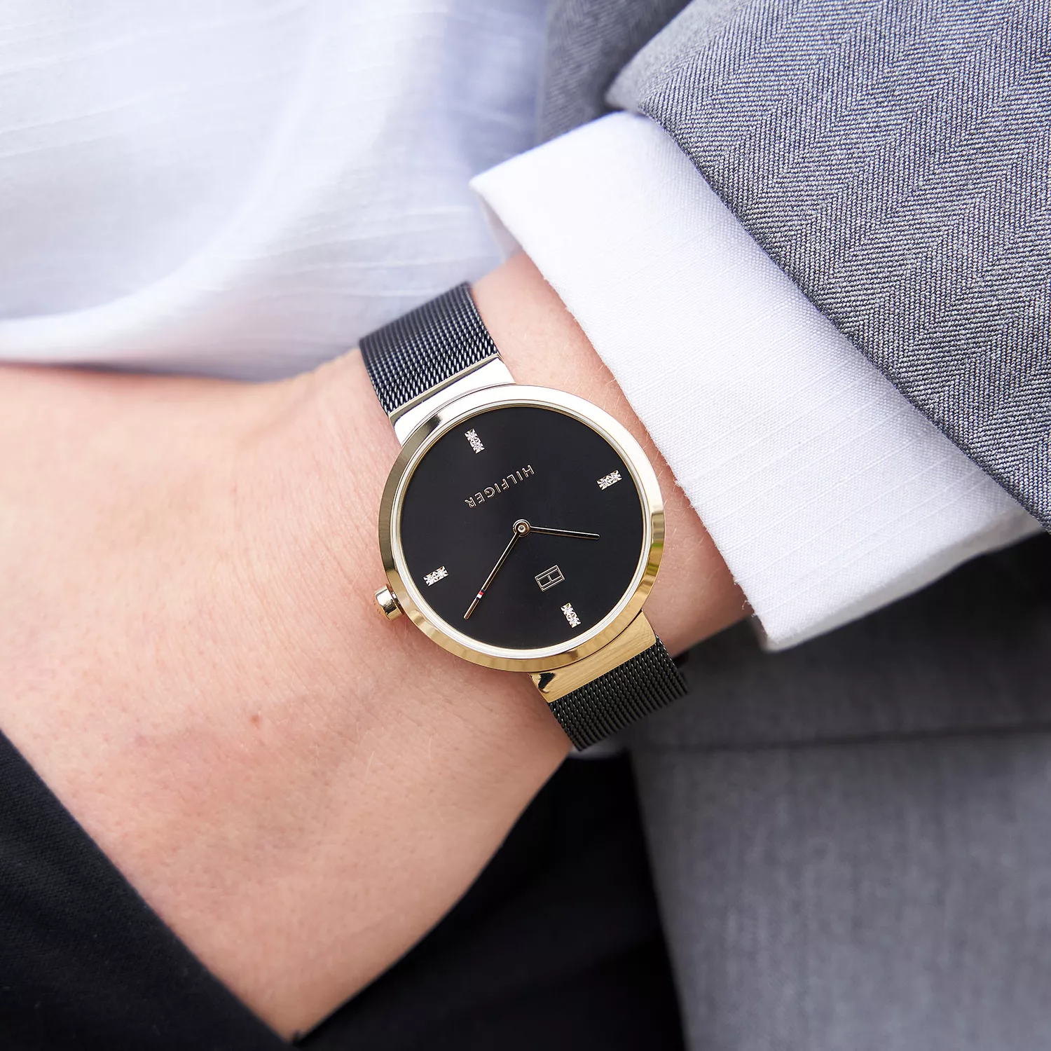 Hilfiger Damenuhr Silber Uhr Tommy Hilfiger Tommy Hilfiger