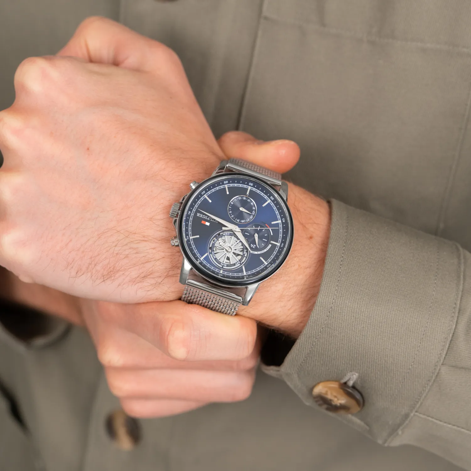 Uhrenarmbandshop Tommy Hilfiger Uhrenarmband Verstellen Edelstahl