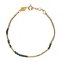 ANNI LU Asym Army Armband Vergolded Messing 1012