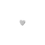 STINE A Jewelry Petit Love Heart Ohrring Single Silber 1016-00-S