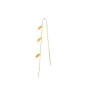 STINE A Jewelry Three Leaves Ohrring Single Silber Vergoldet 1042-02-s