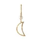 STINE A Jewelry Bella Moon Ohrring Single Silber Vergoldet 1282-02-S