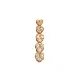STINE A Jewelry J'adore Ohrring Single Silber Vergoldet 1412-02-S