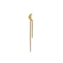 STINE A Jewelry Petit Bella Moon Ohrring Single Silber Vergoldet 1415-02-S