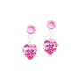 Blomdahl Pendant Heart Ohrringe Kunststoff 15-0103-2124