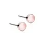 Blomdahl ST Bezel Pearl Ohrringe Titan 15-1424-64