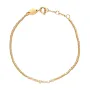 ANNI LU Bead & Gem Armband Vergolded Messing 180-01-16