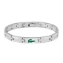 Lacoste Stencil Armband Rostfreier Stahl 2040625