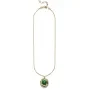 ANNI LU Malachite Halskette Vergolded Messing 262-20-37