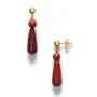 ANNI LU Red Jasper Ohrringe Vergolded Messing 262-30-60