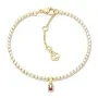 Tommy Hilfiger Tennis Bracelet Armband Edelstahl Vergoldet 2781093