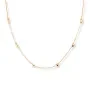 Sparv Love Links Halskette Vergolded Messing 3190101