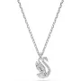 Swarovski Swan Halskette Metall rhodiniert 5754347