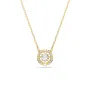 Swarovski Una Halskette Metall vergoldet 5758061