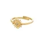 Pilgrim LULU sol stack Ring Vergolded Messing 632532024