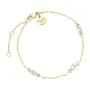 Rosefield Triple Crystal Armband Edelstahl Vergoldet JBTCG-J1020