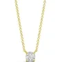 Alier Studio Aura Solitaire Halskette Gold 0,25 ct. AS005