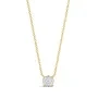 Alier Studio Aura Diamond Solitaire Halskette Gold 0,50 ct. AS006