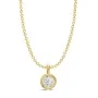 Alier Studio Elise Diamond Solitaire Halskette Gold 0,25 ct. AS007