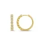Alier Studio Alma Hoops Ohrringe Gold 0,50 ct. AS016